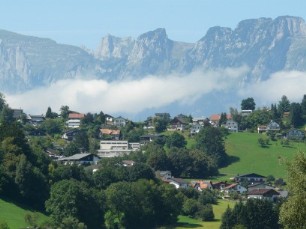 Mooi uitzicht rond Feldkirch