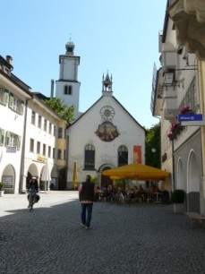 De binnenstad van Feldkirch
