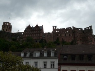 Het oude slot van Heidelberg