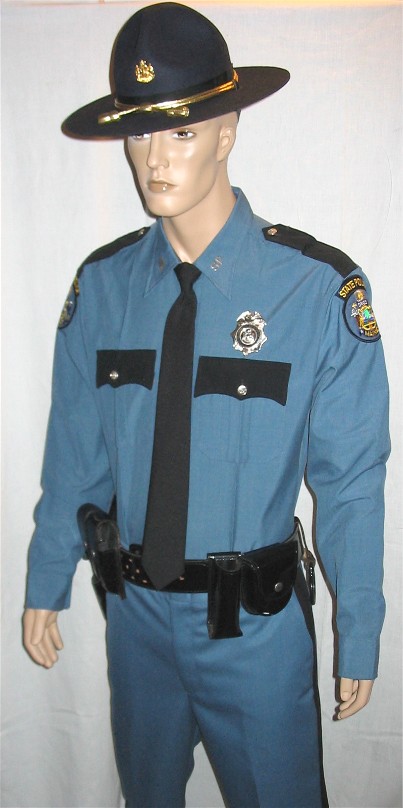new york state police uniform. Maine State Police Lieutenant