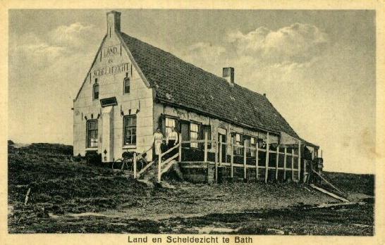 Cafe "Land-en Scheldezicht" 1925