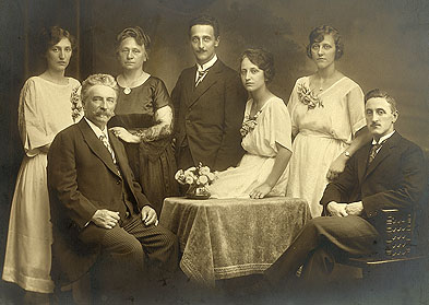 Familie Duinker, circa 1920