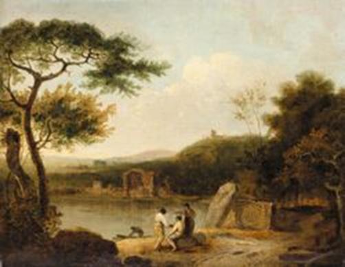 Lake Avernus I, by Richard Wilson, c. 1765