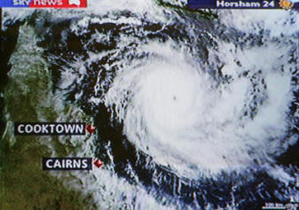 Australisch alarm voor orkaan Ingrid