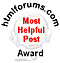 Award van  
 HTML forums